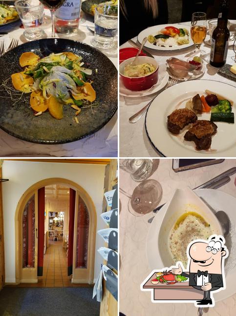Prenditi la cucina di mare a Hotel Traube