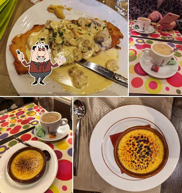 Crème brulée à Restaurant L’Escale