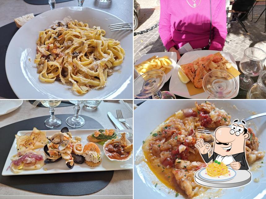 Spaghetti alla carbonara al L'essenziale