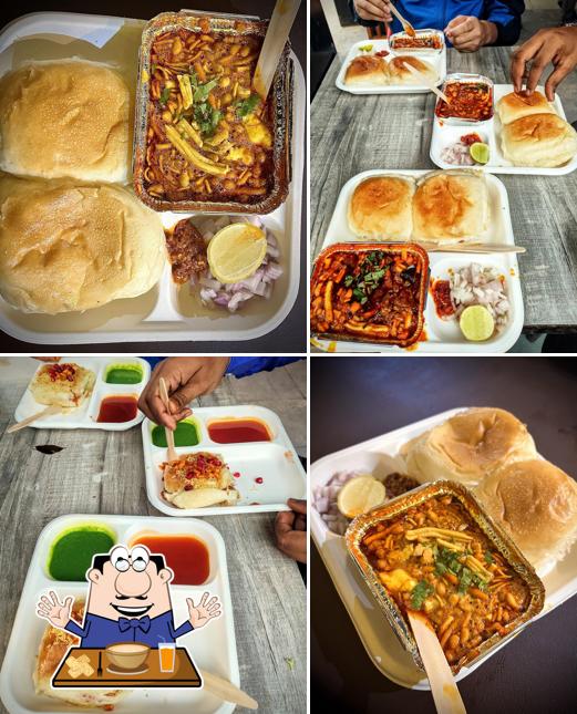 Pulled pork sandwich at Mumbai Express Pav Bhaji Vada Pav