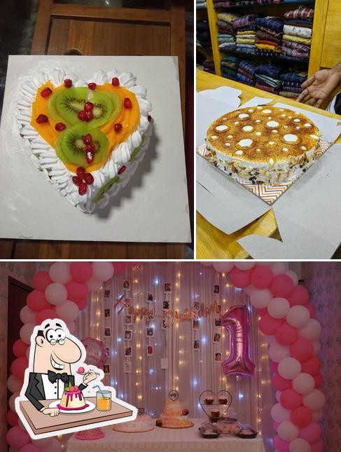 Oven fresh cakes provides a variety of sweet dishes