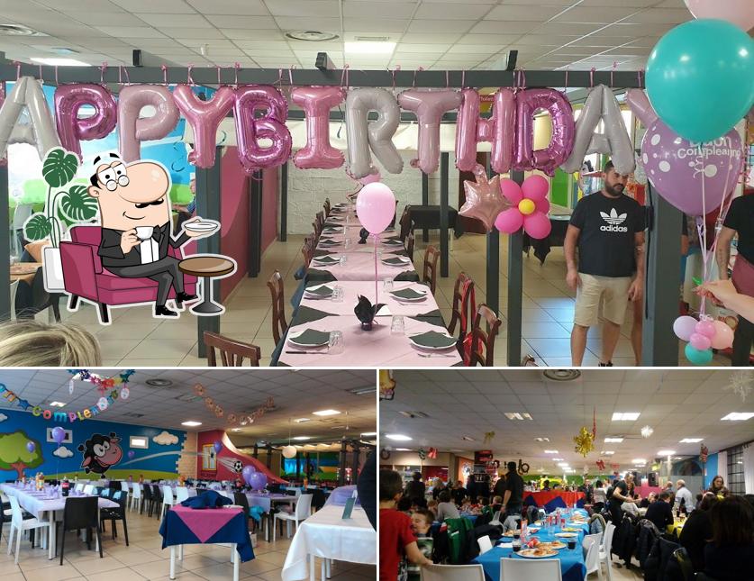 Gli interni di La Pecora Nera