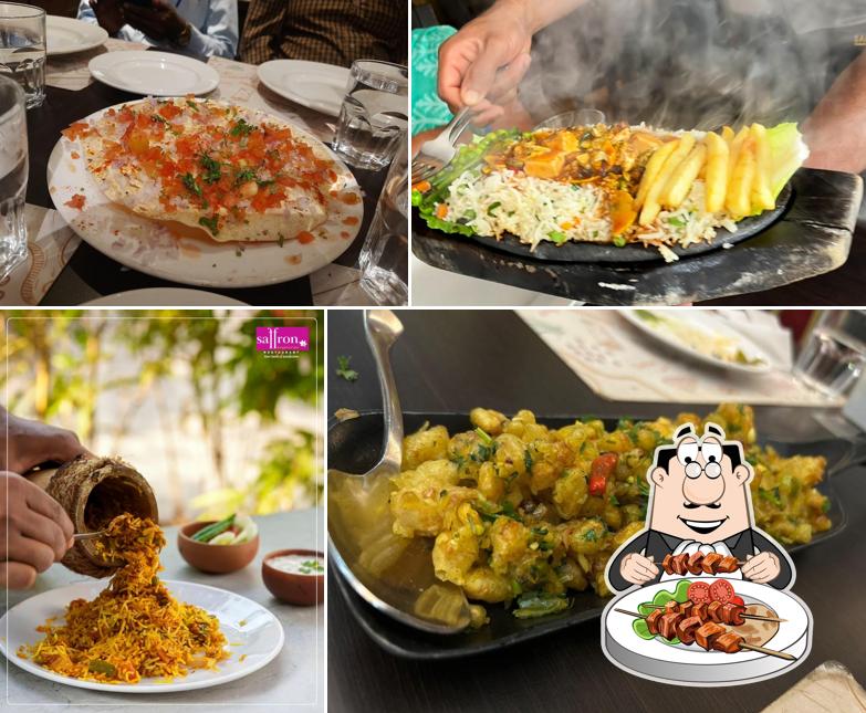 Food at Saffron Vegetarian Cuisine