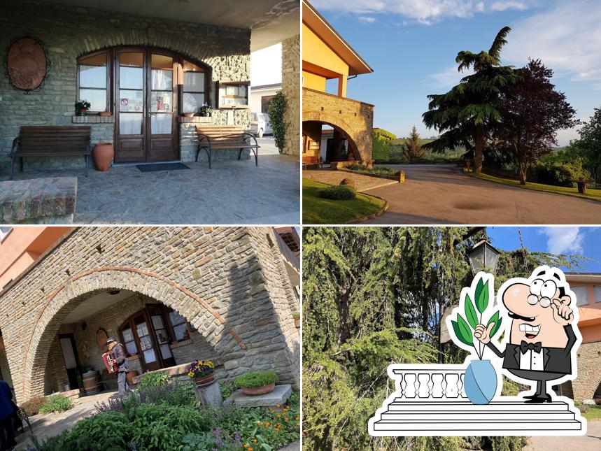 Goditi la vista dagli esterni di Il Monarca