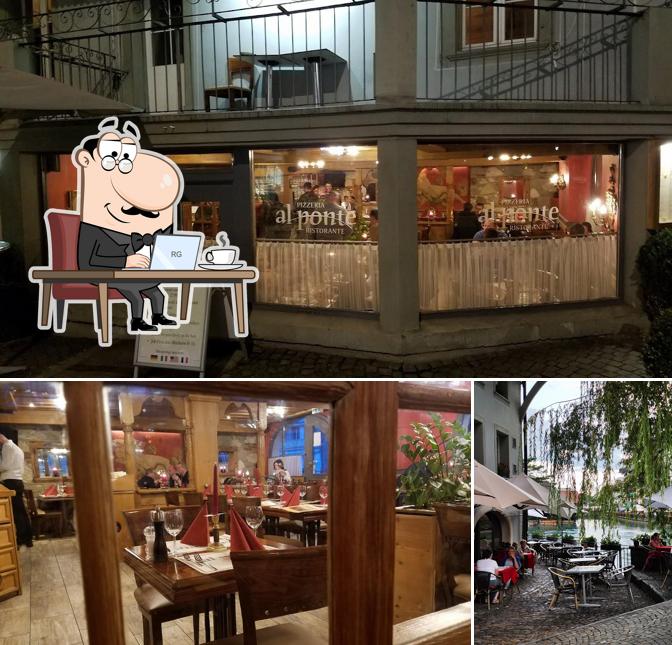 Gli interni di Ristorante Pizzeria al Ponte