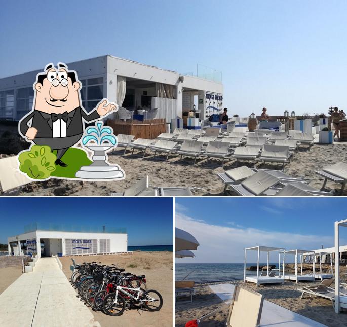 Gli esterni di Mora Mora Beach