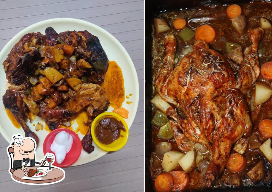 There’s a selection of dishes for meat lovers