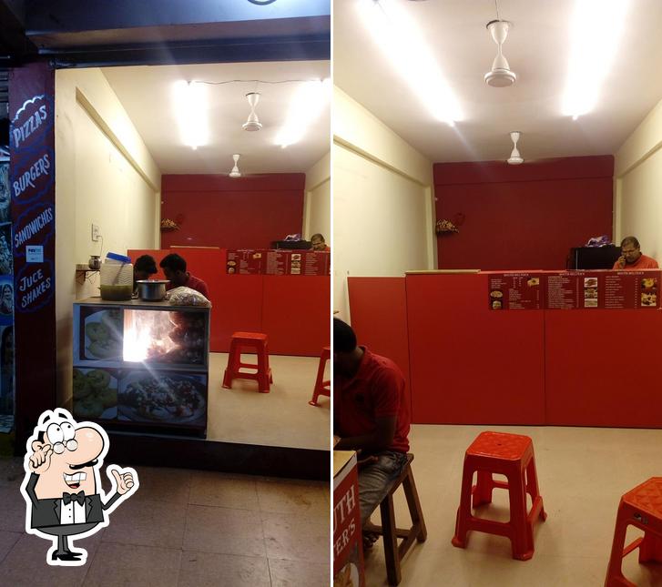 The interior of Mouth Melter's The bread knife cafe