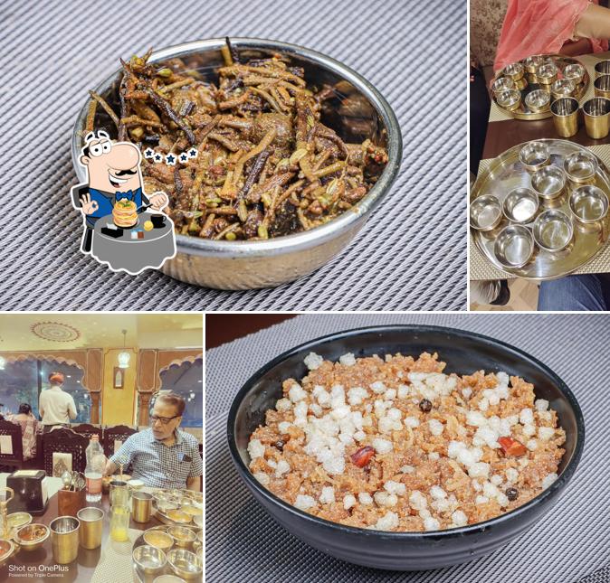 Food at Ghoomar Traditional Thali Restaurants - Leo Fort Hotel