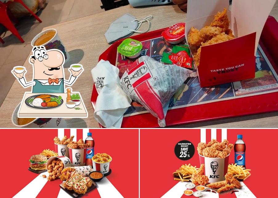 The image of food and beverage at KFC