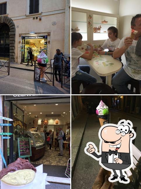 Gli interni di Gelateria La Paloma