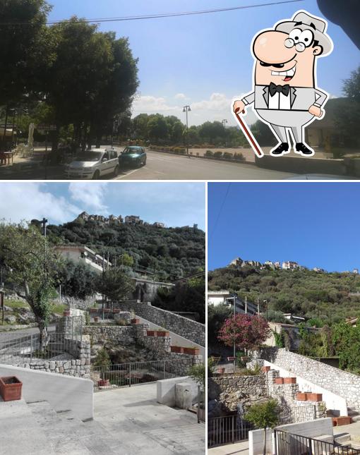 Goditi la vista dagli esterni di La Piazza