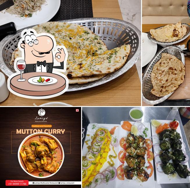 Food at Lamiya Multi Cuisine Restaurant