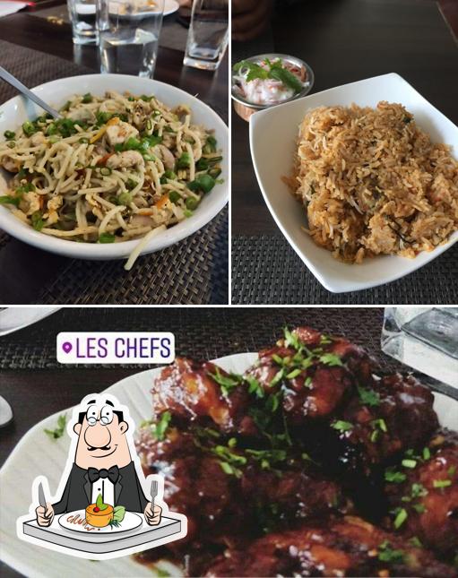 Food at Les chefs