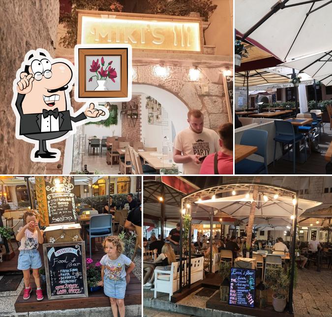 Gli interni di Miki's Food & Bar