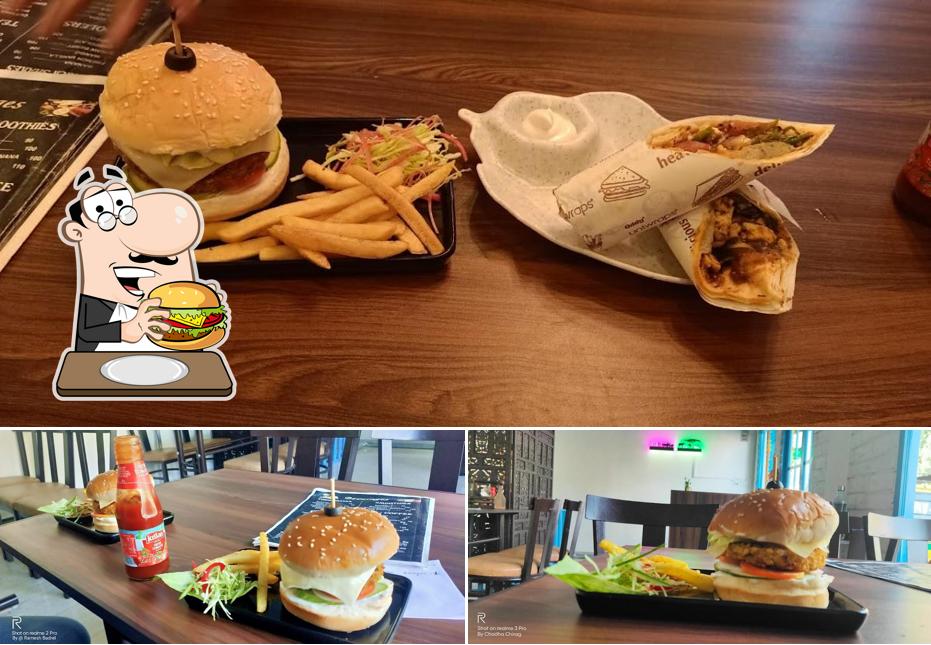 Get a burger at Old Town Cafe