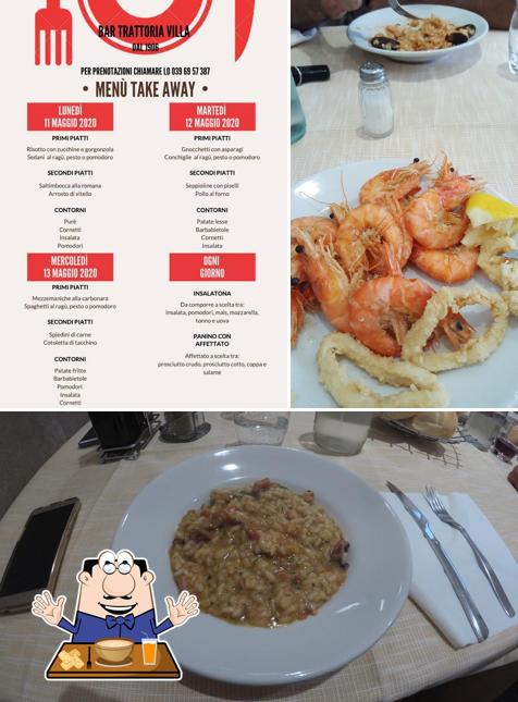 Cibo al Trattoria Villa