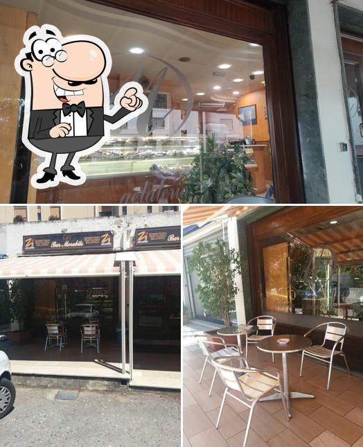 Gli interni di Bar Morabito