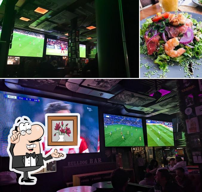 Bulldog Bar si caratterizza per la interni e bevanda