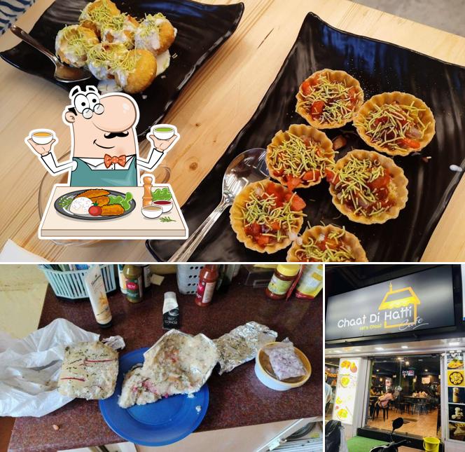 Check out the photo showing food and beverage at Chaat Di Hatti Gogol