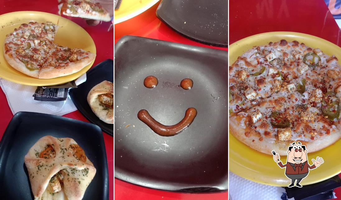 Food at Dominate Pizza