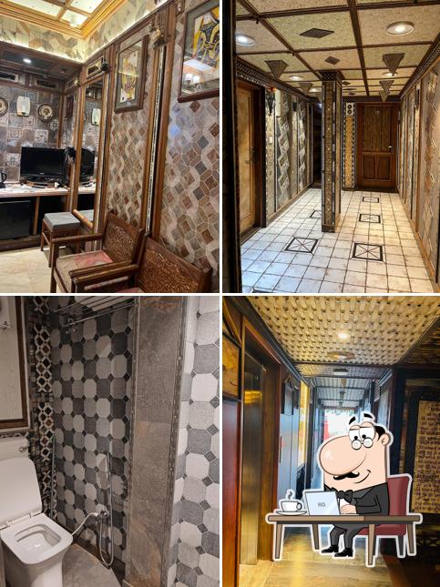 The interior of Hotel Channi Raja