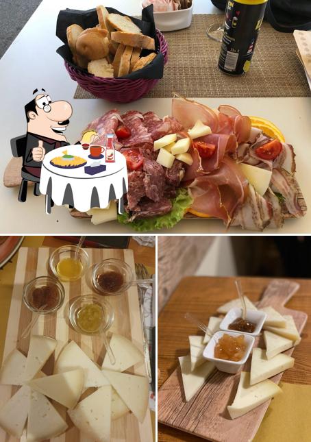 Piatto di formaggi al Le 5 Lune Pizza & Co