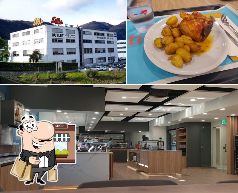 Gli esterni di Ristorante interaziendale centro Solis - Pellegrini Catering