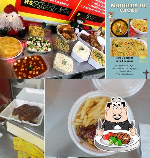 Bife em Rotisserie Frangão Assado