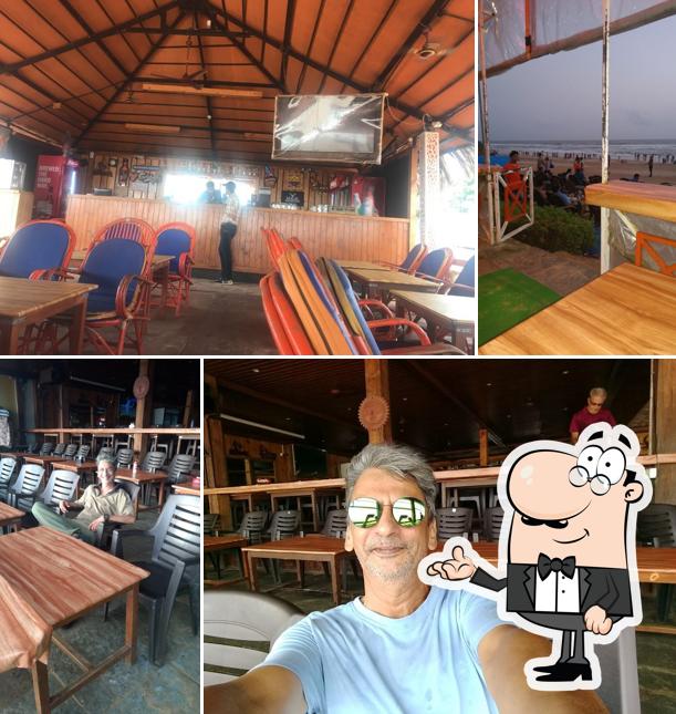 The interior of Safil's Beach Shack