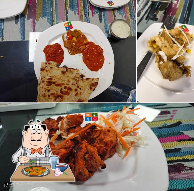 Chicken wings at Squares Hotel Spectrum