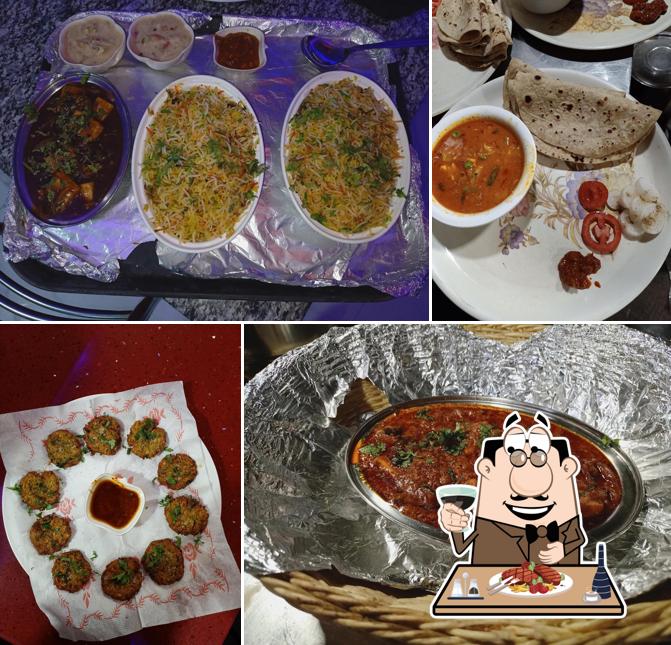 Order meat meals at The royal restaurant