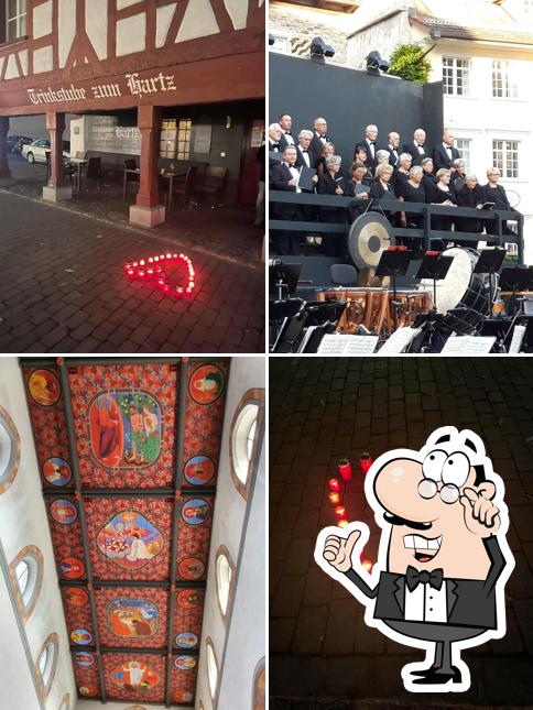 Dai un’occhiata alla foto che mostra la interni e esterno di Trinkstube zum Hartz