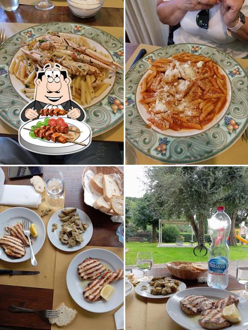 Platti al Ristorante corte nuova