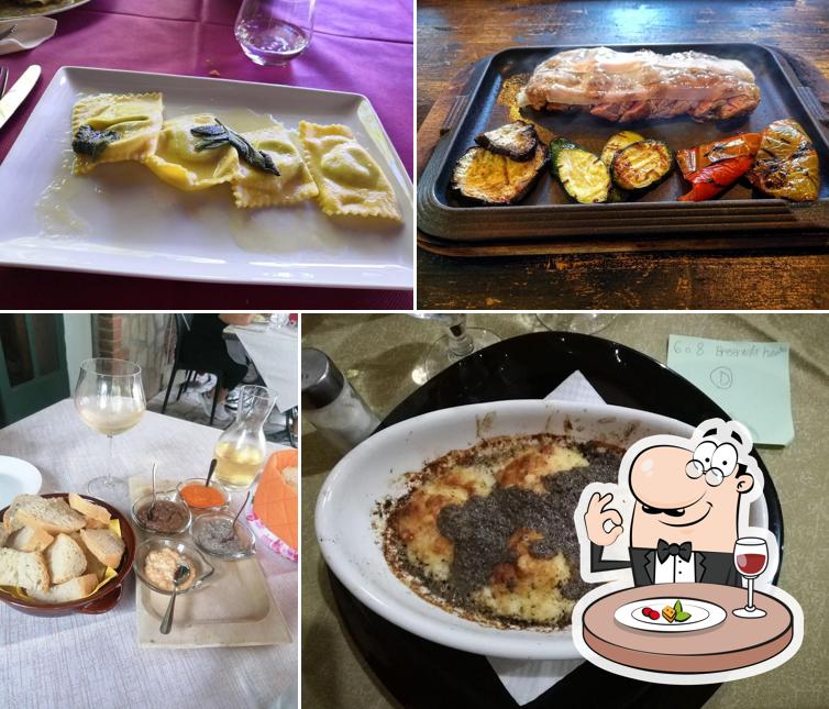 Cibo al Trattoria Pizzeria Il Nibbio