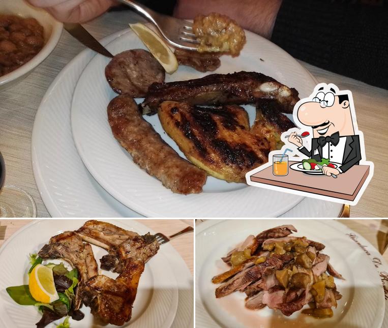 Platti al Agriturismo De Bortoli