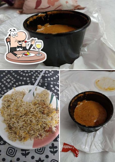 The image of food and beverage at Biryani corner