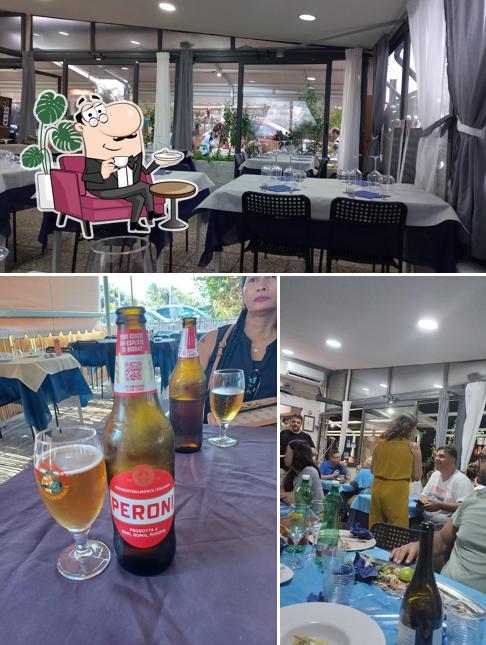 Gli interni di Trattoria del Sole