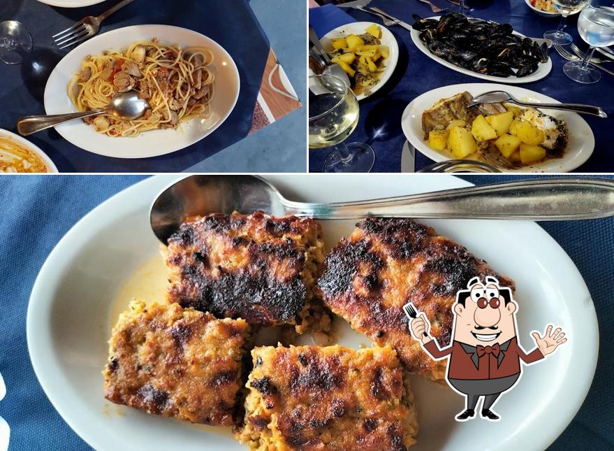 Platti al Ittiturismo La Paranza Siniscola