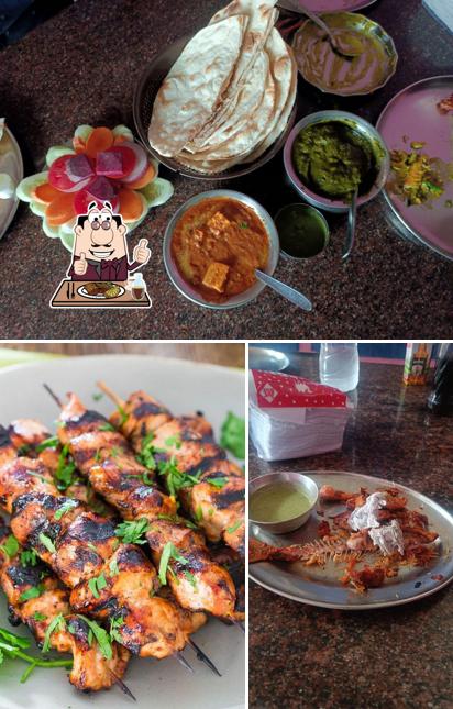 Get meat dishes at Karanji Bar and Restaurant
