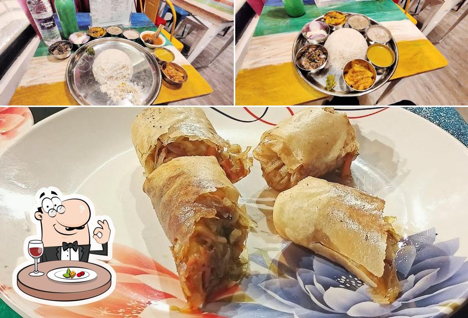 Food at Odyssey Restaurant Dibrugarh