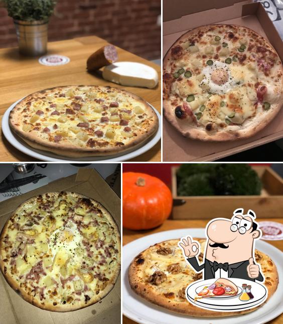 Essayez de nombreux types de pizzas