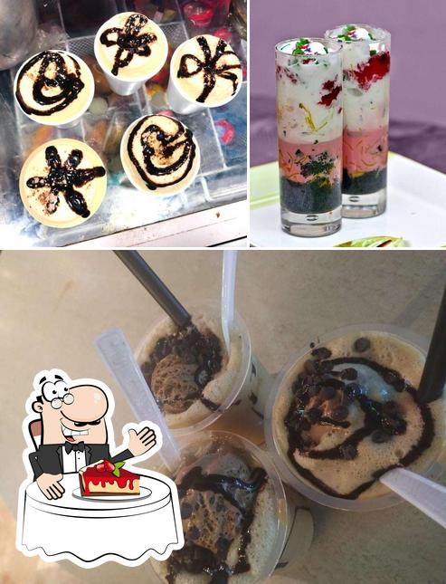 Achanak Juice offers a variety of sweet dishes
