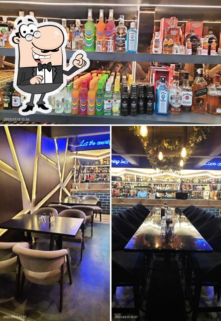 The interior of Hotel Palace