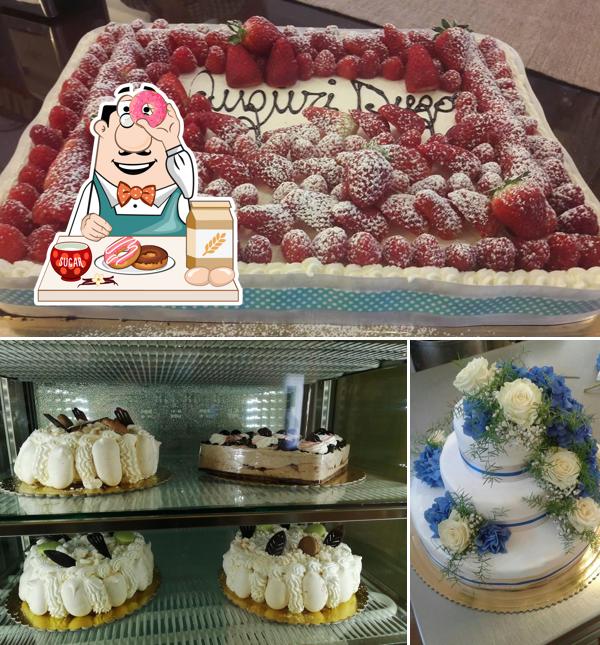 LièVita Pasticceria Bistrot serve un'ampia gamma di dolci