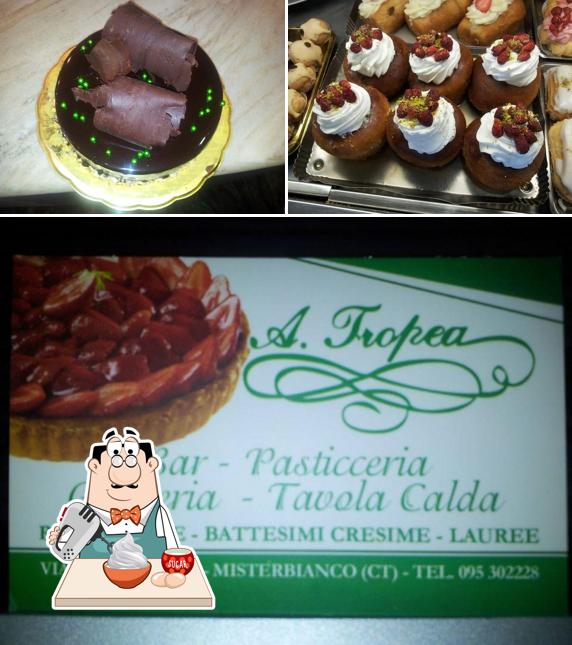 I dessert costituiscono una parte importante del pasto