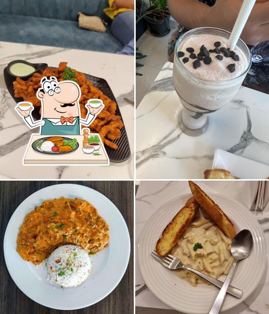 Fried calamari at Cafe Merakle