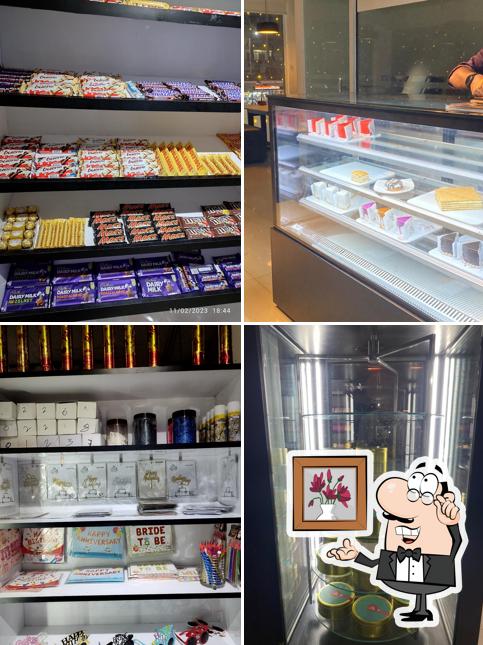 The interior of Cake Studio Ramanattukara