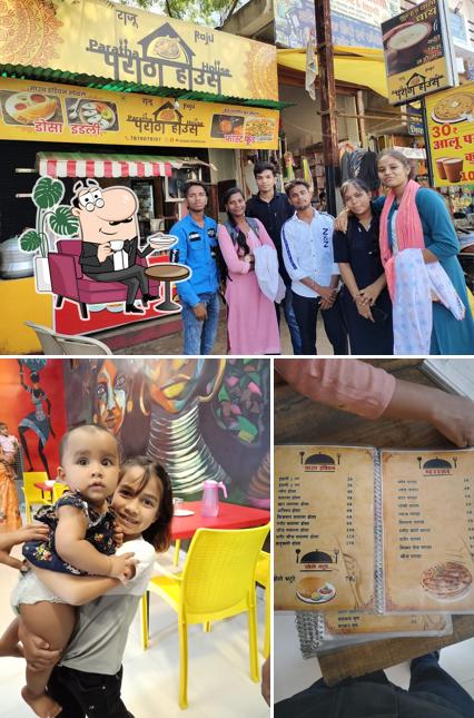 Check out how Raju paratha house looks inside