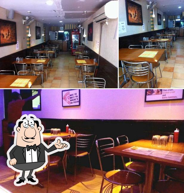 The interior of Smokin Joe's